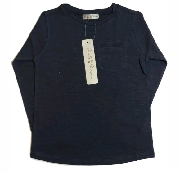 pearls and popcorn Other - Boys Tee long sleeve